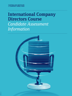 cover image of ICDC: Candidate assessment information
